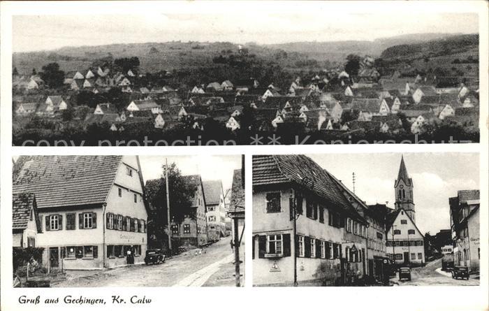 Gechingen Erwin Schwarz Kolonialwaren