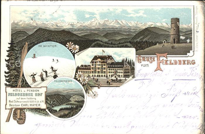 Feldberg Schwarzwald Feldbergsee Hotel Feldberger Hof