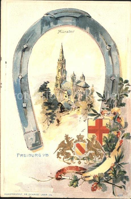 Freiburg Breisgau Hufeisen Muenster