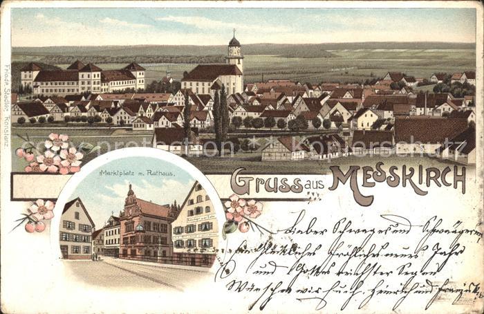 Messkirch Marktplatz Rathaus