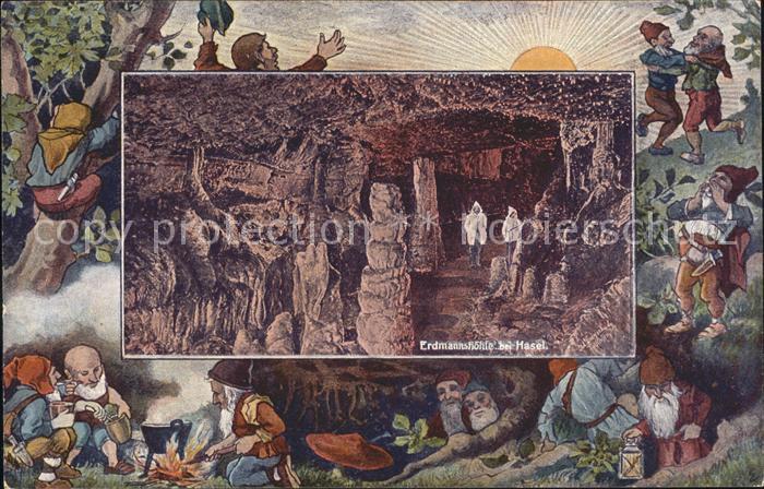 Hasel Baden Hasler Hoehle BW Erdmannshoehle