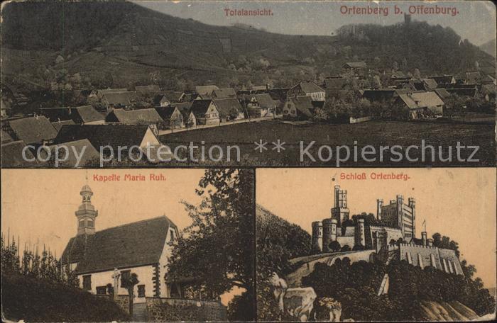 Offenburg Ortenberg Schloss Kapelle Maria Ruh