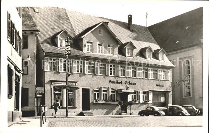 Neuenburg Rhein Gasthaus zum Ochsen