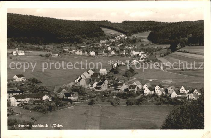 Aschbach Odenwald Fliegeraufnahme