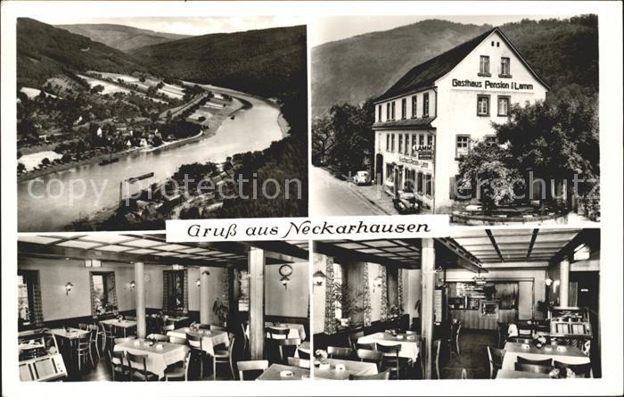Neckarhausen Neckarsteinach Gasthaus Pension zum Lamm