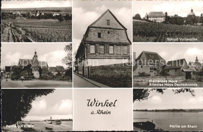 Winkel Eifel Schloss Volleraths Rhein Buchhandlung Alfred Weinhold
