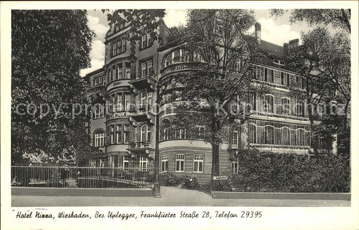 Wiesbaden Hotel Nizza Frankfurter Strasse 28