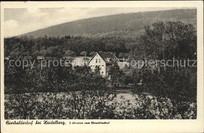 Heidelberg Neckar Bierhelderhof