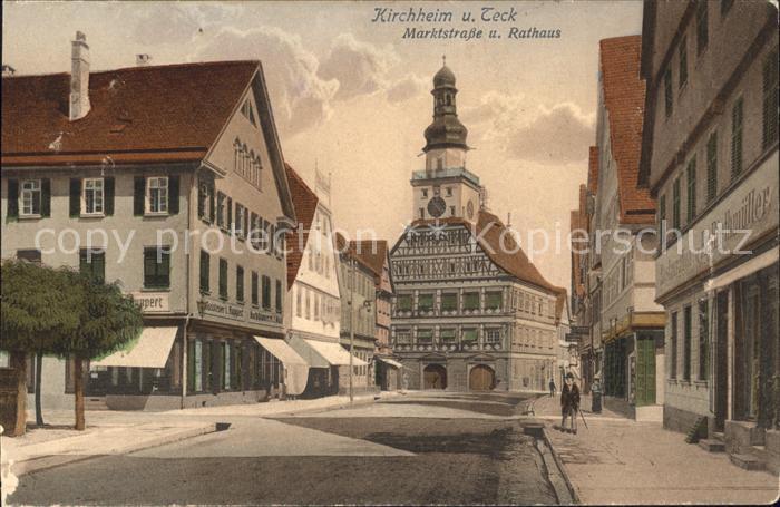 Kirchheim Teck Marktstrasse Rathaus