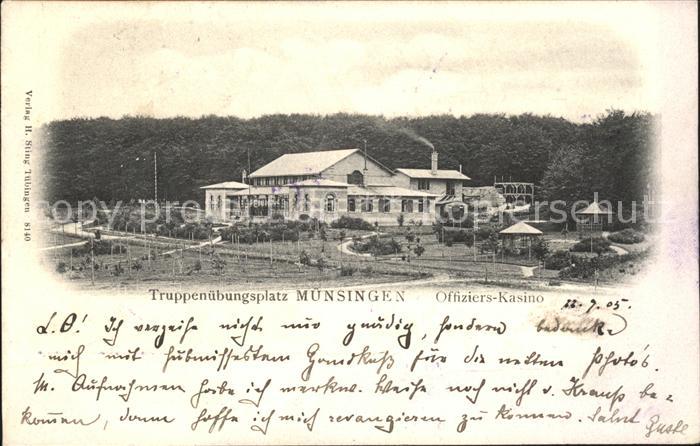 Muensingen Truppenuebungsplatz Offizierskasino