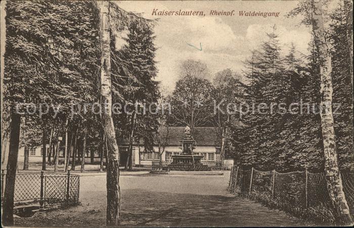 Kaiserslautern Rheinpf. Waldeingang