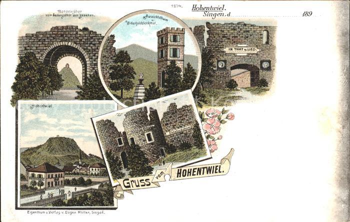 Hohentwiel Burg Hohenkraehe