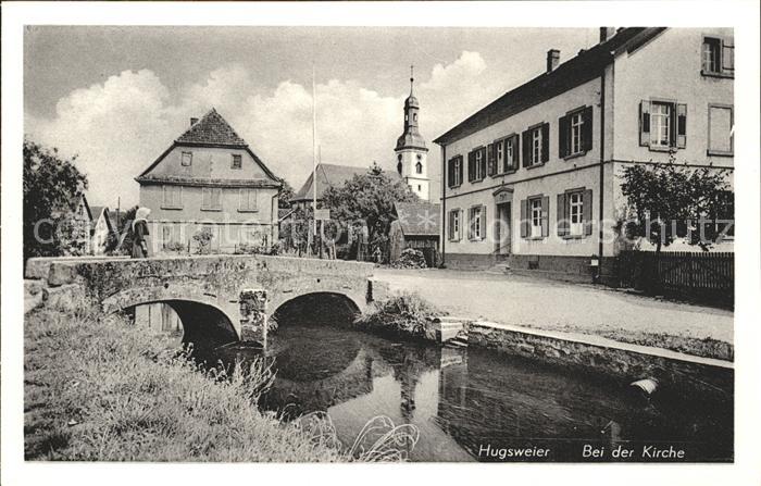 Hugsweier Bruecke am Bach