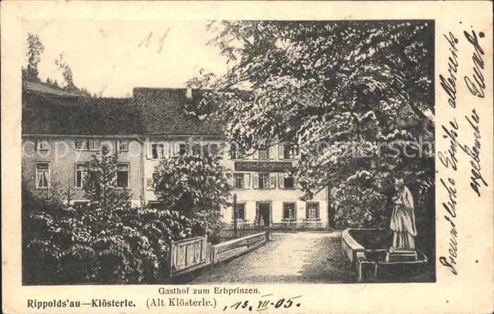 Kloesterle Enzkloesterle Gasthaus zum Erbprinzen Alt Kloesterle