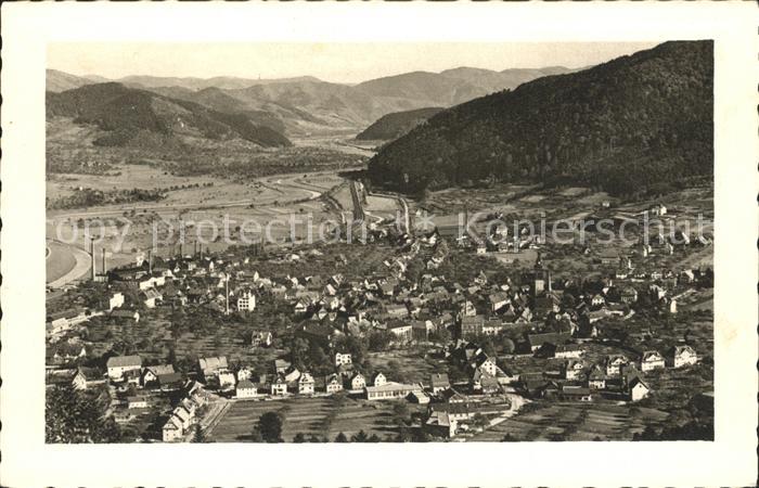 Haslach Kinzigtal Fliegeraufnahme