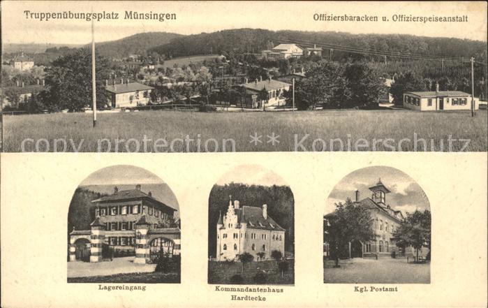 Muensingen Truppenuebungsplatz Offiziersbaracken