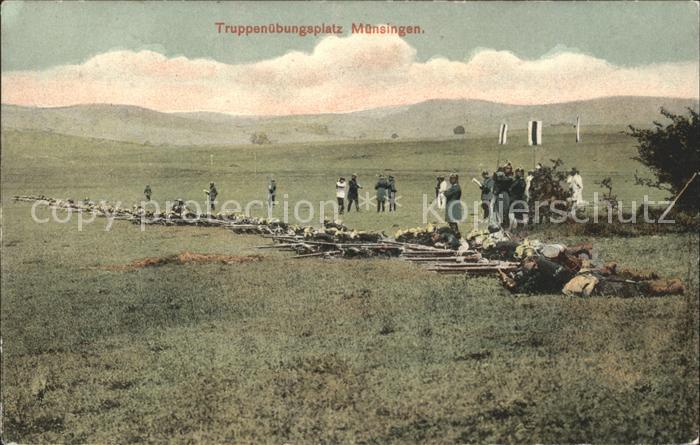 Muensingen Truppenuebungsplatz Barackenlage