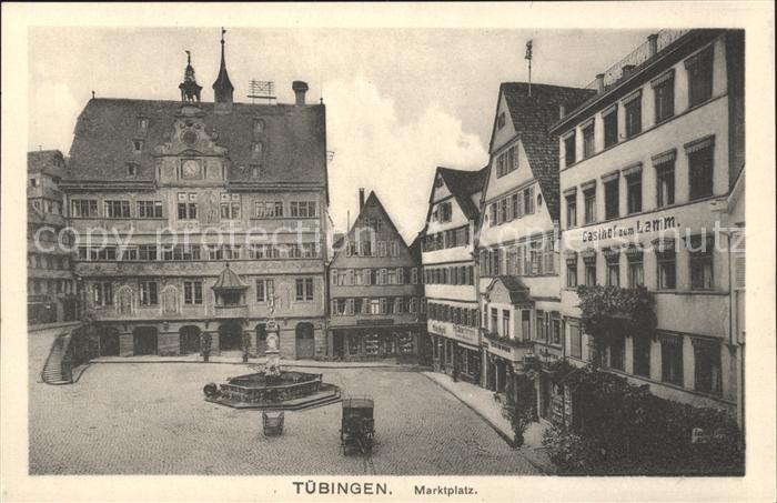 Tuebingen Marktplatz