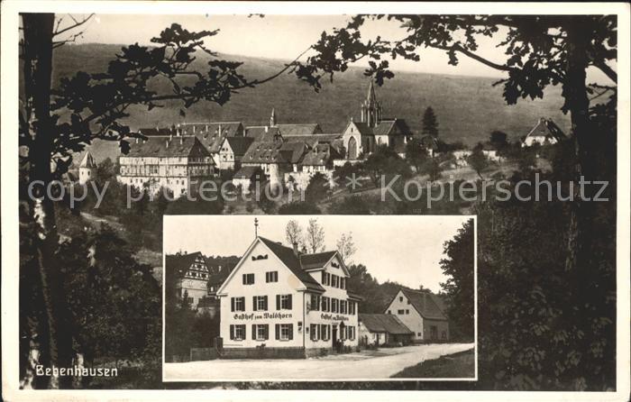 Bebenhausen Tuebingen Gasthaus Waldhorn Friedrich Schaal