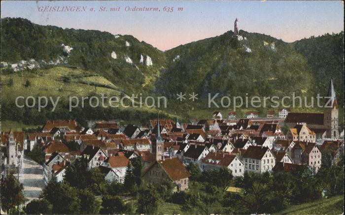 Geislingen Steige mit Oedenturm