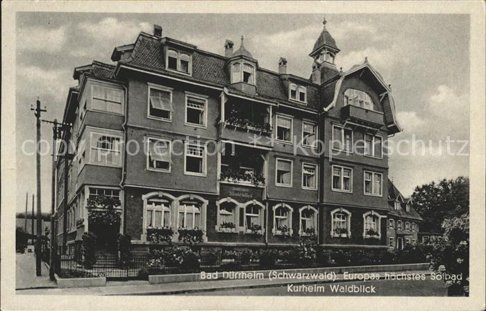 Bad Duerrheim Kurheim Waldblick