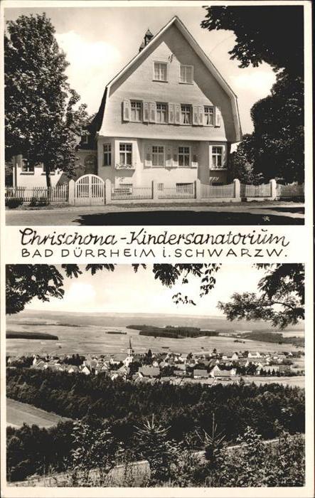 Bad Duerrheim Chrischona Kindesanatorium