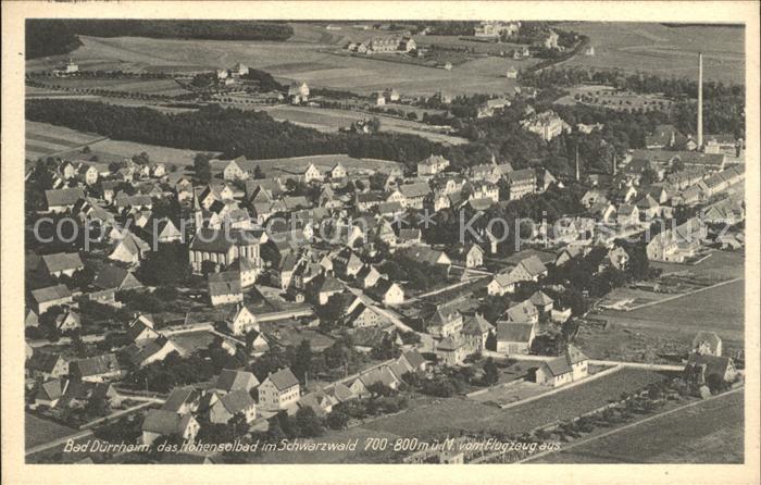 Bad Duerrheim Fliegeraufnahme