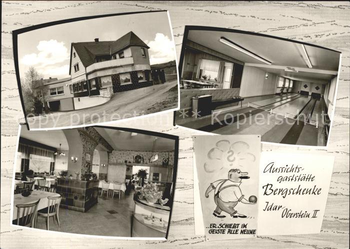Idar-Oberstein Restaurant Bergschenke Kegelbahn