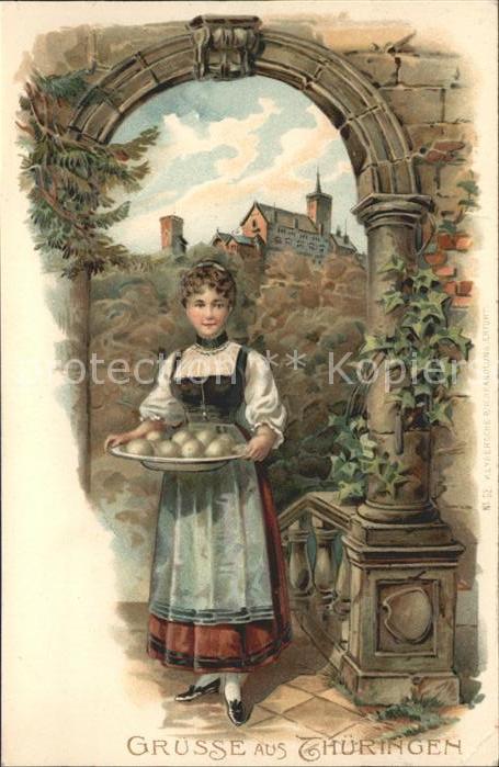 Eisenach Thueringen Praegedruck