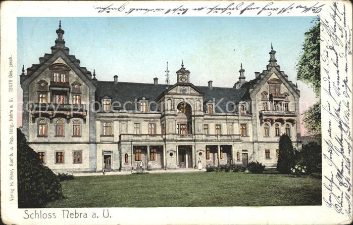 Nebra Unstrut Schloss Goldfenster