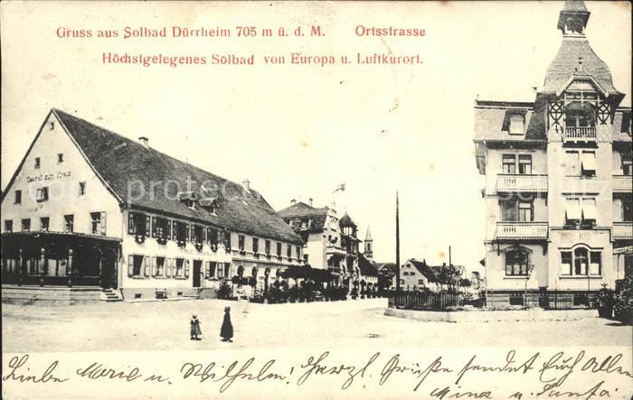 Bad Duerrheim Platz Ortspartie