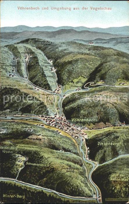 Voehrenbach Panoramakarte