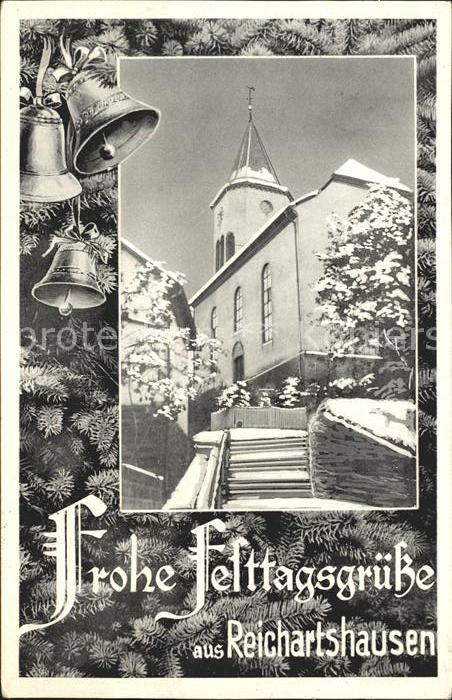 Reichartshausen Baden Festtagskarte