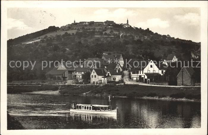 Dilsberg Bergfeste mit Rainbach am Neckar
