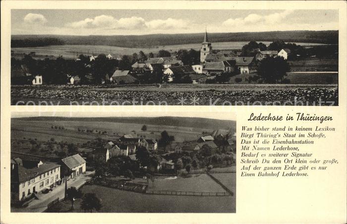 Muenchenbernsdorf Gasthaus Lederhose Kurt Doelz