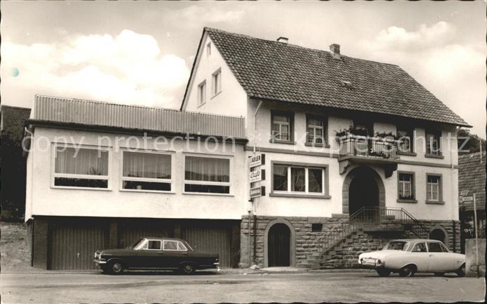 Michelbach Aglasterhausen Gasthaus Cafe zum Adler Autos
