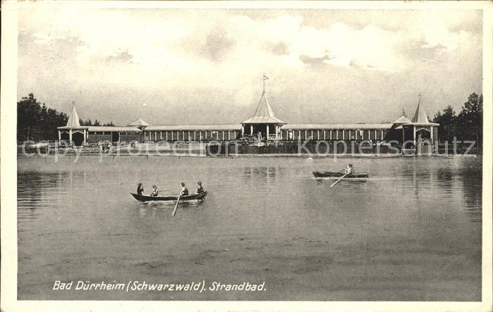 Bad Duerrheim Strandbad Boote