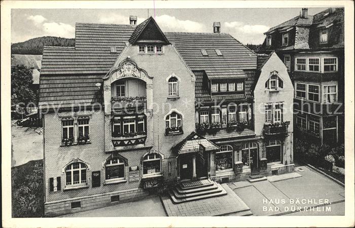Bad Duerrheim Haus Baechler