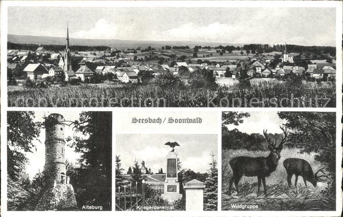 Seesbach Altenburg Wildgruppe Kriegerdenkmal