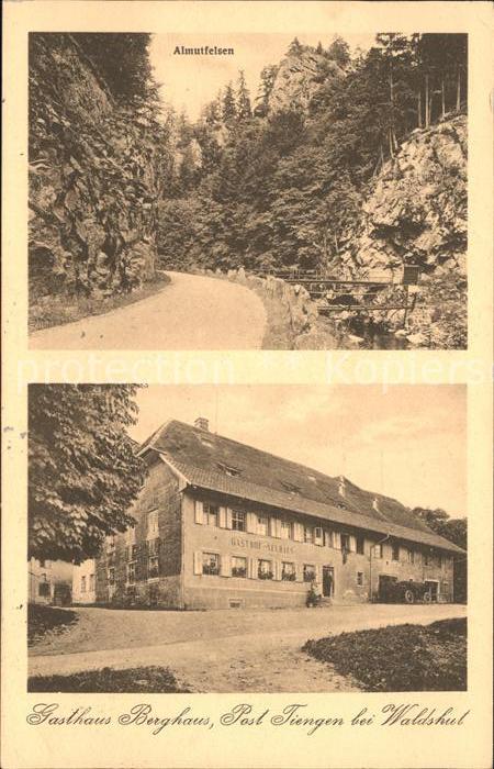 Waldshut-Tiengen Almutfelsen Gasthaus Berghaus Post