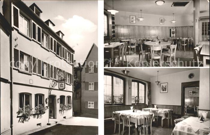 Bad Mergentheim Gasthaus Pension Zum wilden Mann