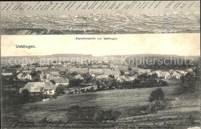 uehlingen-Birkendorf Alpenfernsicht