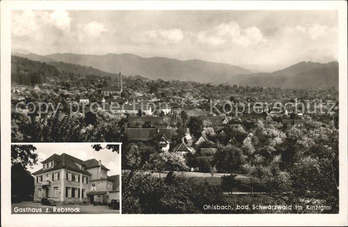Ohlsbach Gasthaus z. Rebstock