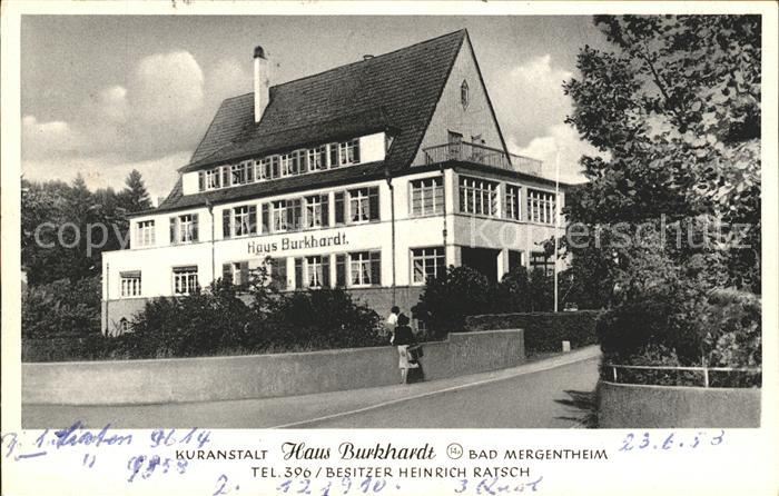 Bad Mergentheim Haus Burkhard