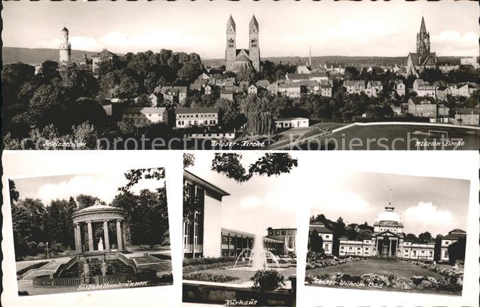 Bad Homburg Schlosstum Marien Kirche Kurhaus Kaiser Wilhelm Bad