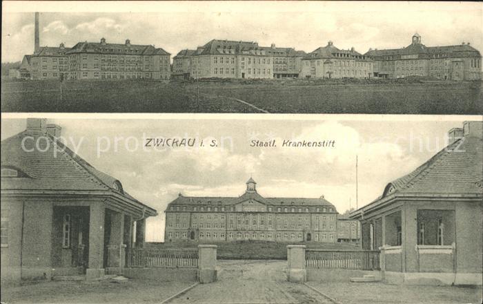 Zwickau Sachsen Staatl. Krankenstift