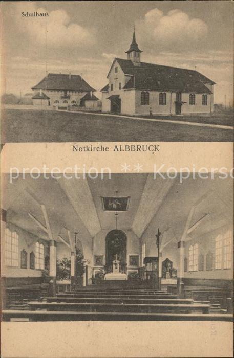 Albbruck Schulhaus Notkirche