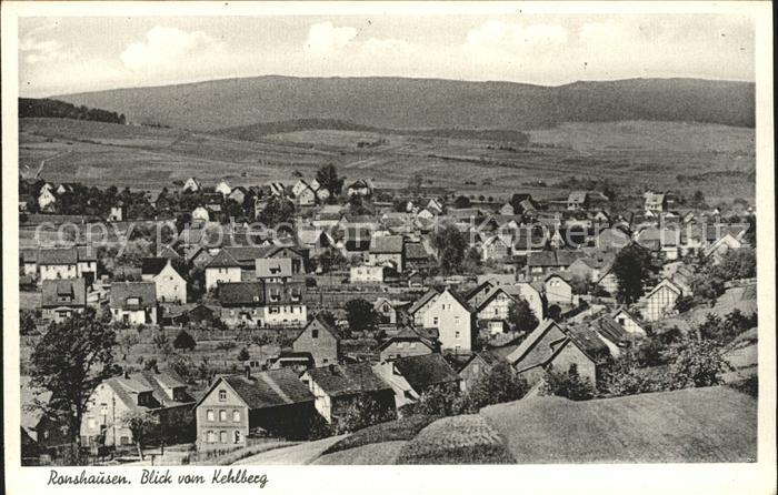Ronshausen Blick vom Kehlberg