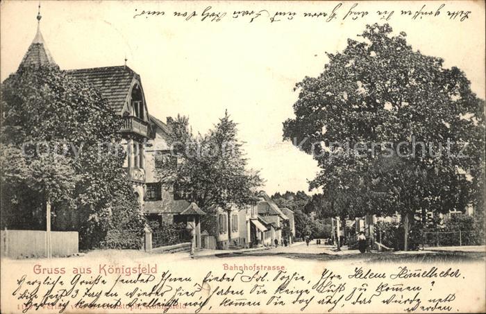 Koenigsfeld Schwarzwald Bahnhofstrasse