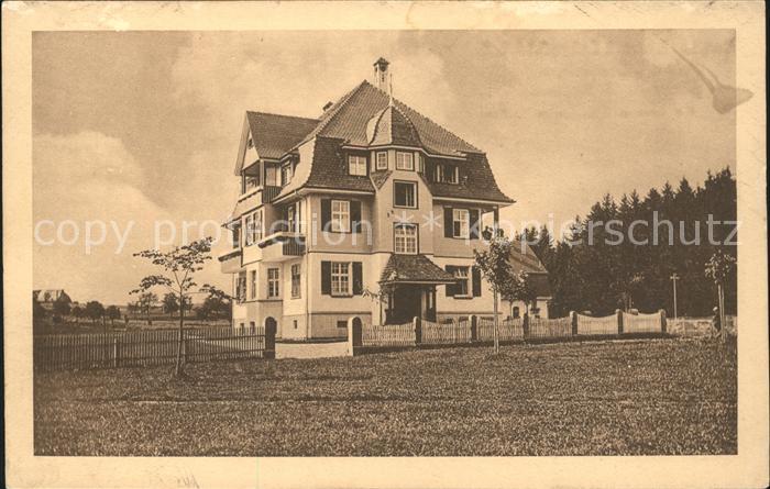 Koenigsfeld Schwarzwald Sonnenhaus Muttererholungsheim
